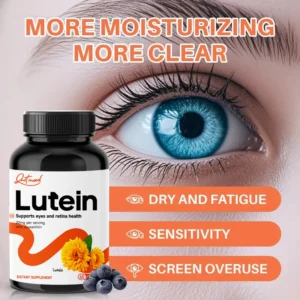 Quit mood Eye Vitamins A, B, C with Lutein And Zeaxanthin Supplements, and Blueberry Extract.
