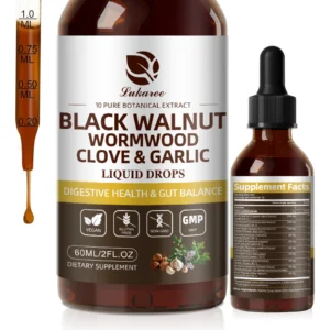 Lukaree 60ML Black Walnut Drop Support Digestion and Detoxify the Body