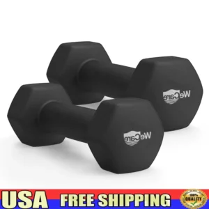 2lb Neoprene Coated Hex Dumbbell