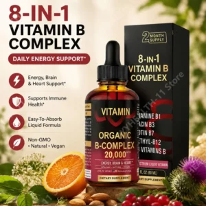 Vitamin B Complex Organic Liquid Drops